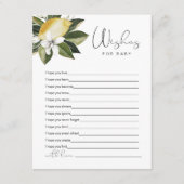 DAHLIA Lemon Citrus Fruit wast Baby Informatiekaartje (Voorkant)