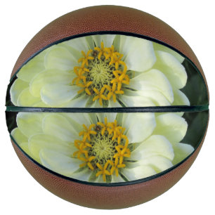 Dahlia Light Yellow Flower Mini Basketbal