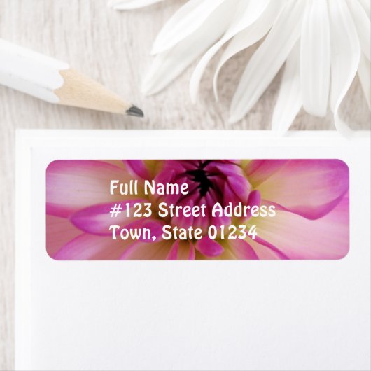 Dahlia Mailing Labels (Insitu)