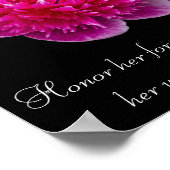 Dahlia Moederdag Bijbel vers Proverbs 31 Poster (Hoek)