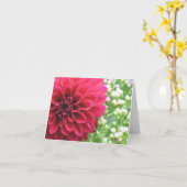 Dahlia Note Cards Kaart (Gele Bloem)