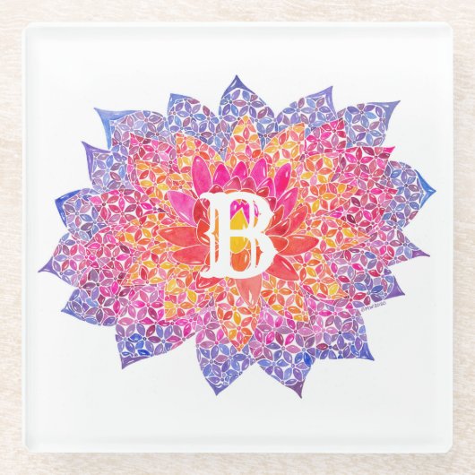 Dahlia Onderzetter (Voorkant)