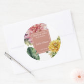 Dahlia Parfum Etiket (Envelop)