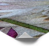 Dahlia Petals Poster (Hoek)