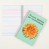 Dahlia Plante semences du Carnet du bonheur (À l'intérieur)