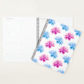 Dahlia Rose, Dahla Bleue, Motif Floral, Fleurs (Devant avec enveloppe)
