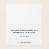 Dahlia Wedding bedankt je kaarten (Binnenkant ongevouwen)