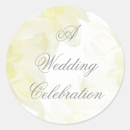 Dahlia Wedding Sticker (Voorkant)