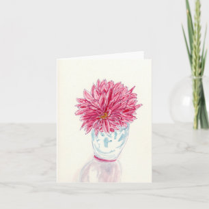 "Dahlia"-Wenskaart Kaart