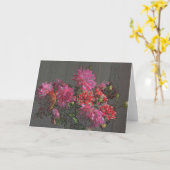 Dahlias 02 kaart (Gele Bloem)