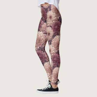 Dahlias Bloem Yoga Dahlias Bloem Verjaardagscadea Leggings
