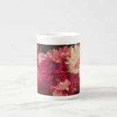 Dahlias Bone China Tea Mug (Devant)