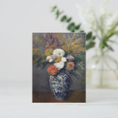 Dahlias, c.1873 briefkaart (Staand voorkant)