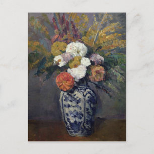 Dahlias, c.1873 briefkaart