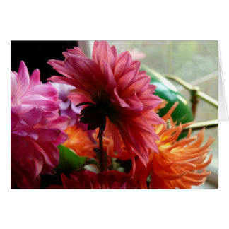 Dahlias (met lamp)
