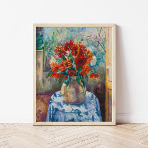 Dahlias, Saint-Tropez Henri Manguin Poster