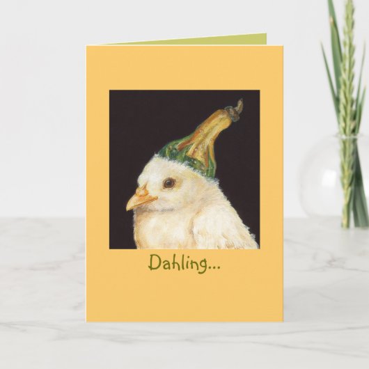 Dahling...vous êtes une carte gourde (Devant)
