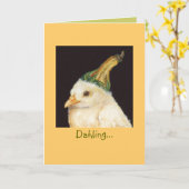 Dahling...vous êtes une carte gourde (Fleur jaune)