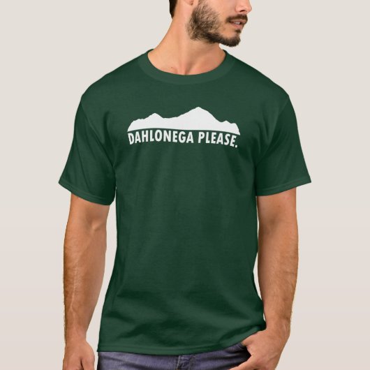 Dahlonega Georgia alstublieft T-shirt (Voorkant)