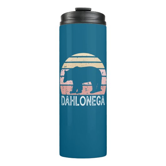 Dahlonega Georgia Retro Beer Thermosbeker (Voorkant)