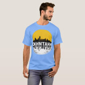 Dahntahn - Skyline T-shirt (Voorkant volledig)