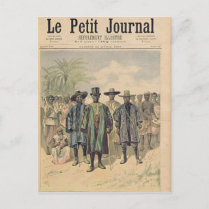 Dahomeans op de Champs de Mars Briefkaart