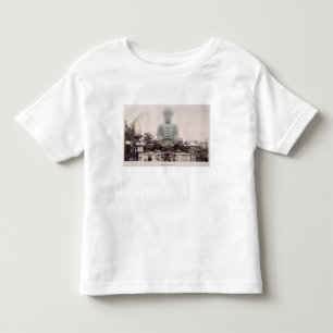 Daibutsu at Kobe, c.1880 (met de hand gekleurd alb Kinder Shirts