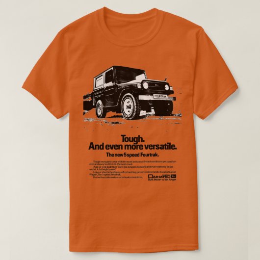 DAIHATSU FOURTRAK 1  T-SHIRT (Design voorkant)