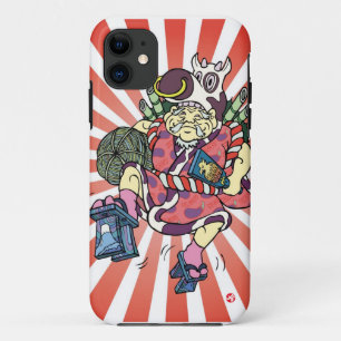 Daikoku of the Seven Lucky Gods ス プ 大 黒 iPhone 11 Hoesje