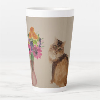 Daily Empress Allie the cat Latte Mug Latte Mok