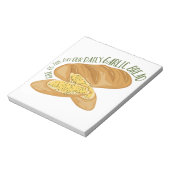 Daily Garlic Bread Notitieblok (Gedraaid)