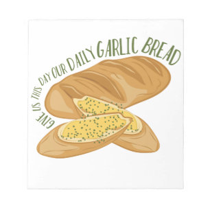 Daily Garlic Bread Notitieblok