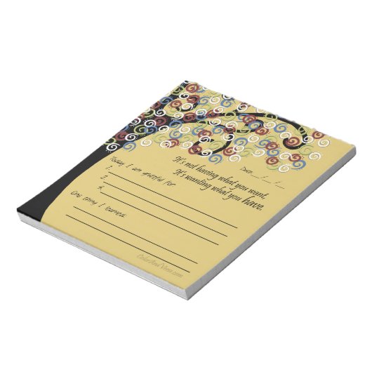 Daily Gratis checklist notebook - goud Notitieblok (Gedraaid)