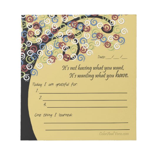 Daily Gratis checklist notebook - goud Notitieblok (Voorkant)