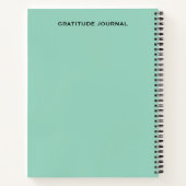 Daily Gratitude Journal | Mindful Reflection  Notitieboek (Achterkant)