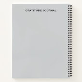 Daily Gratitude Journal | Mindful Reflection  Notitieboek (Achterkant)