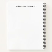 Daily Gratitude Journal | Mindful Reflection  Notitieboek (Achterkant)