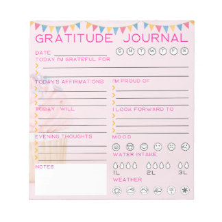 Daily Gratitude Journal Notitieblok