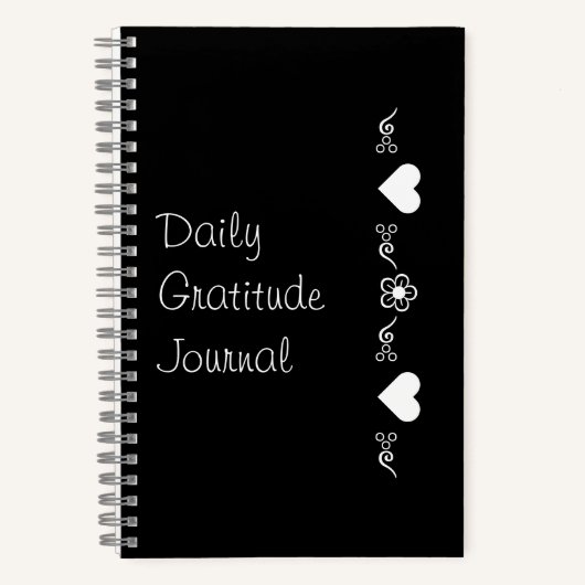 Daily Gratitude Journal Sprial Notitieboek (Voorkant)