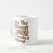 Daily inspiration in your coffee cup! koffiemok (Voorkant links)