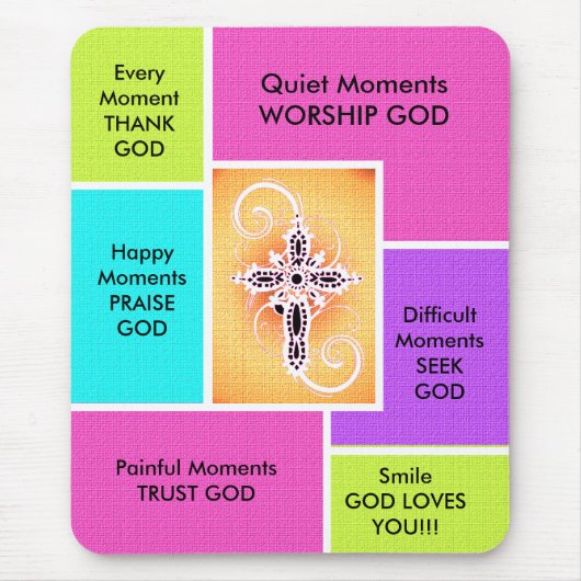 Daily Inspiration Mouse Muismat (Voorkant)