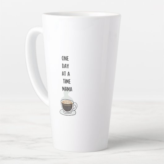 Daily Motivation Latte Mug Latte Mok (Linkerhoek)
