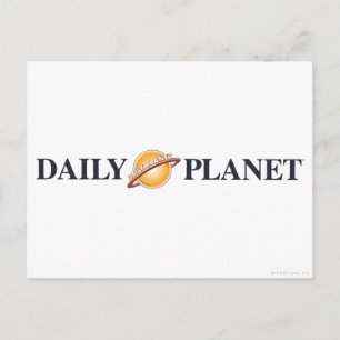 Daily Planet Logo Briefkaart