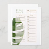 Daily Planner (Voorkant / Achterkant)