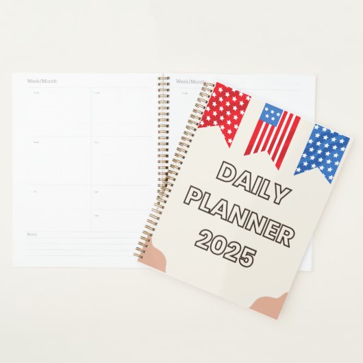 Daily Planner 2025 (8,5 x 11 inch) (Display)