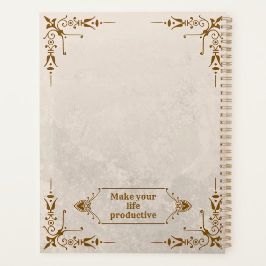 Daily Planner 2026 (Achterkant)