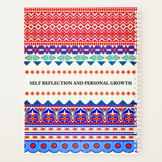 Daily Planner 2026 with pattern (Achterkant)