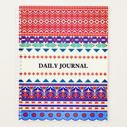 Daily Planner 2026 with pattern (Voorkant)