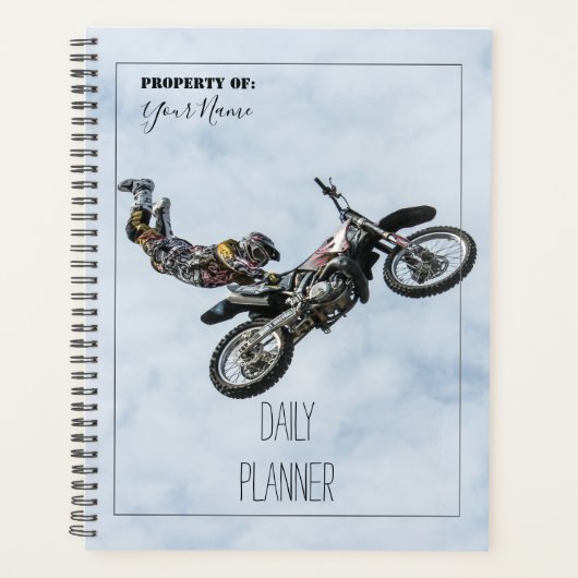 Daily Planner - Dirt Biker - HAMbWG (Voorkant)