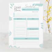  Daily Planner downloaden Kaart (Gele Bloem)